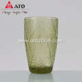 Embossed Goblet Wine Glass Tumbler Wine Glass Set